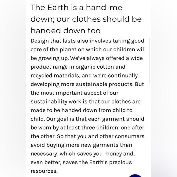 NWT Polarn O. Pyret Sweden Organic Cotton 3 Button Popover with Rolled Sleeves - Picture 12 of 14